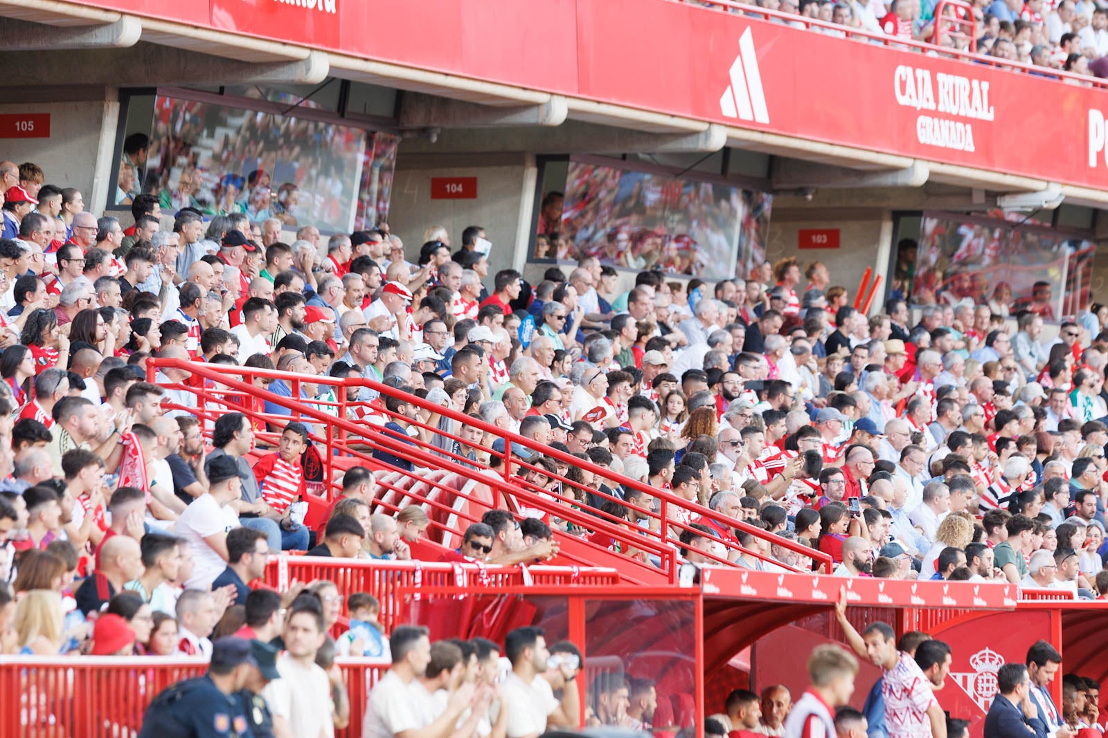 Búscate en la grada de Los Cármenes durante el Granada-Betis