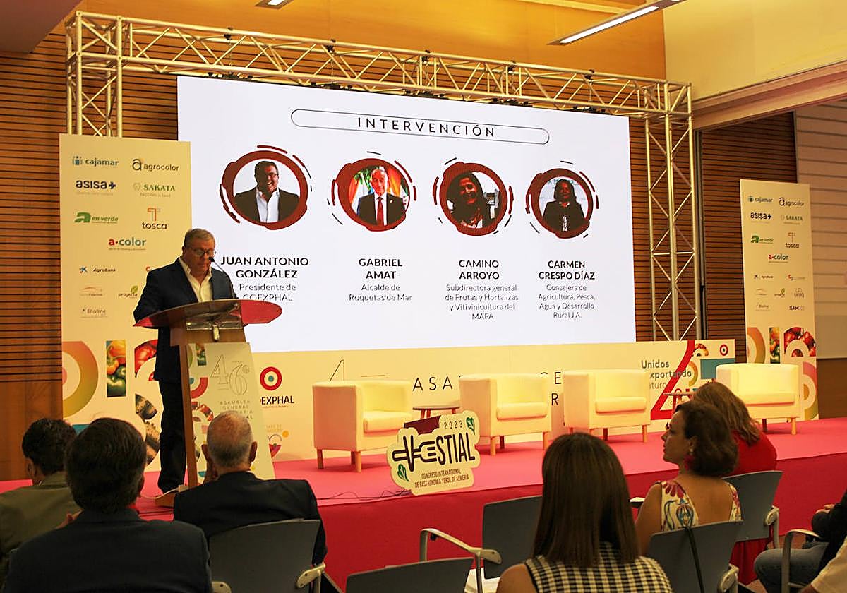Juan Antonio González, presidente de Coexphal.