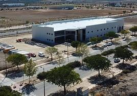 Obras en la nave que construye la multinacional alemana Förch en la Citai