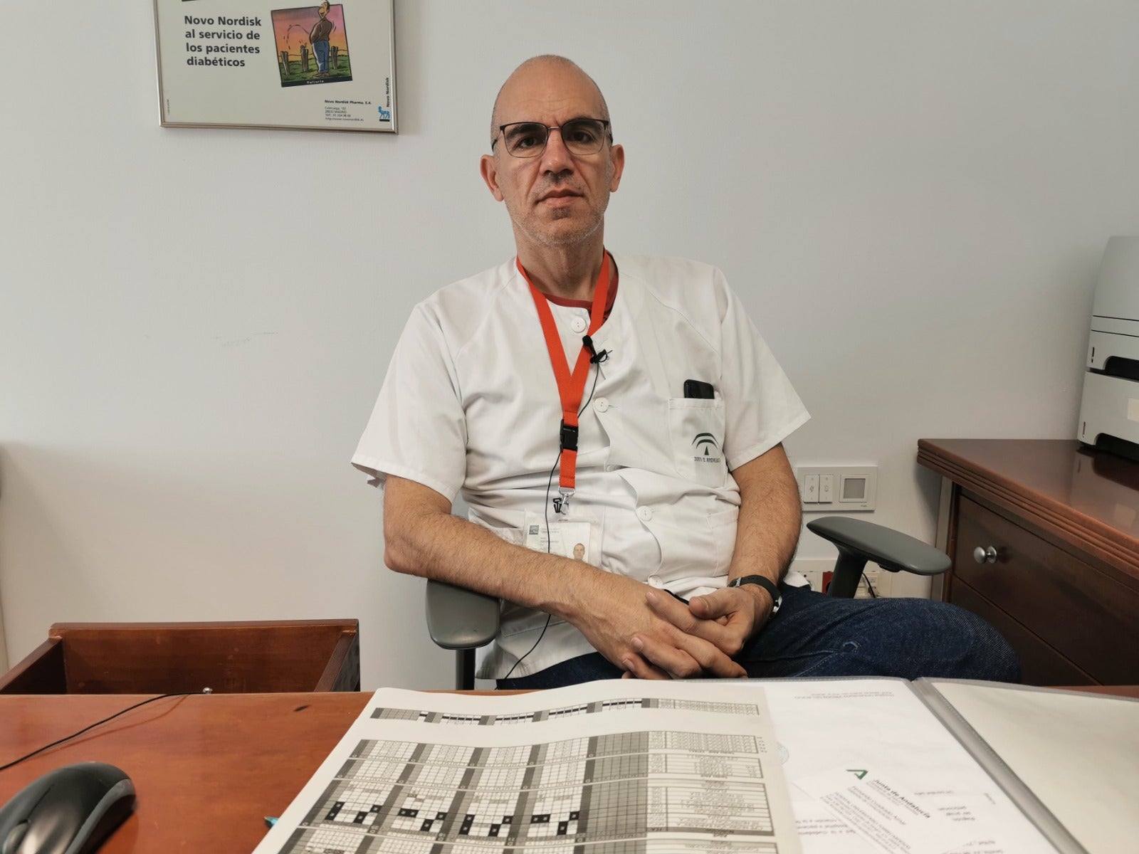 Pedro Mezquita, director de Endocrinología y Nutrición del Hospital Universitario Torrecárdenas.