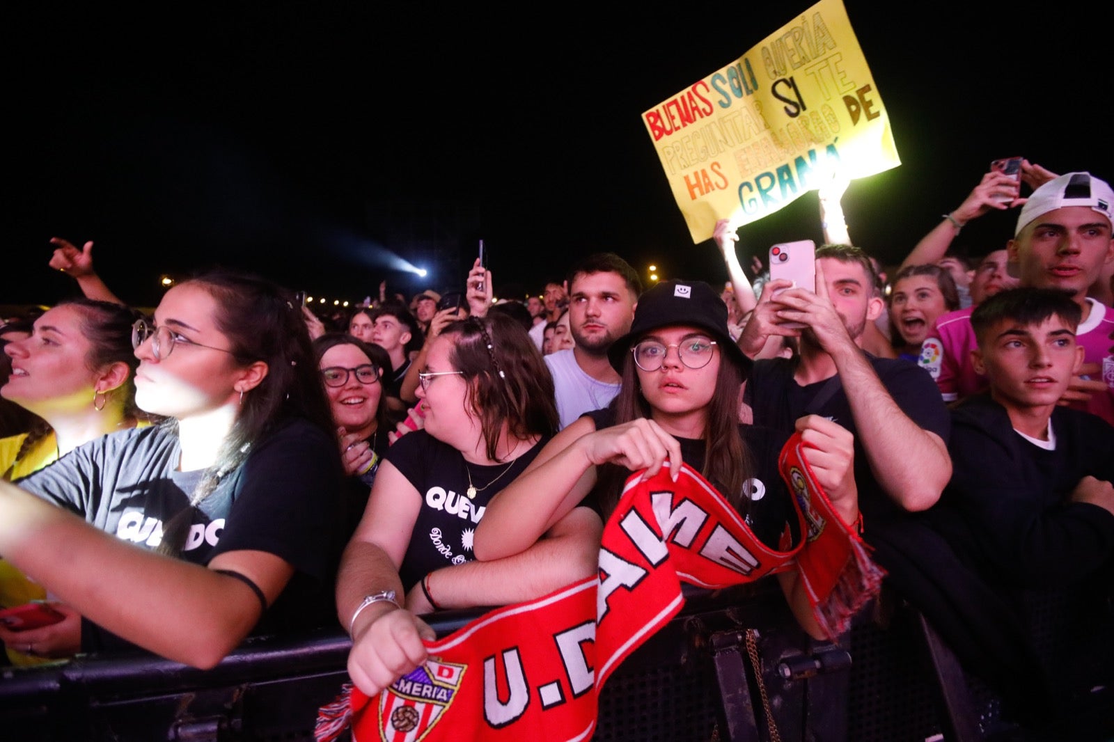 Las mejores imágenes del concierto de Quevedo en Granada