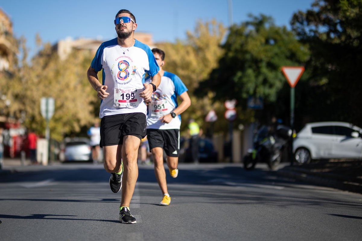 Las mejores imágenes de la carrera de Aspace en Granada