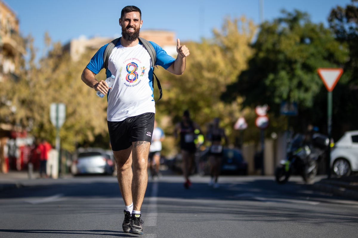 Las mejores imágenes de la carrera de Aspace en Granada