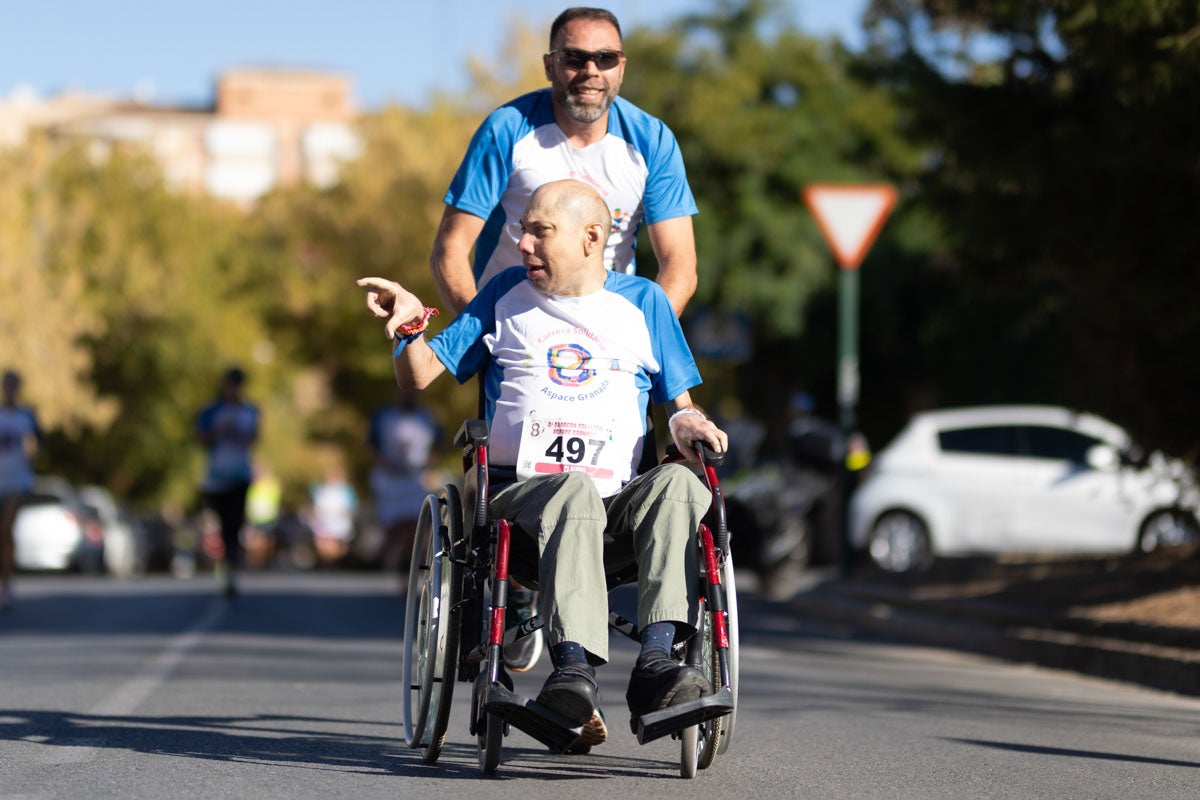 Las mejores imágenes de la carrera de Aspace en Granada