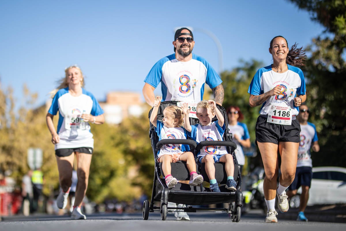 Las mejores imágenes de la carrera de Aspace en Granada