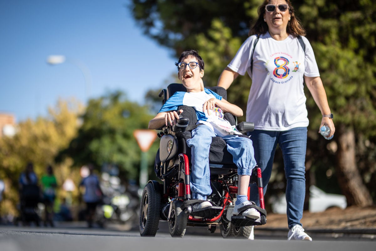 Las mejores imágenes de la carrera de Aspace en Granada