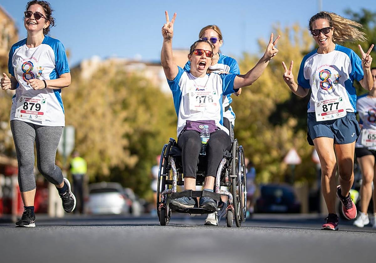 Las mejores imágenes de la carrera de Aspace en Granada