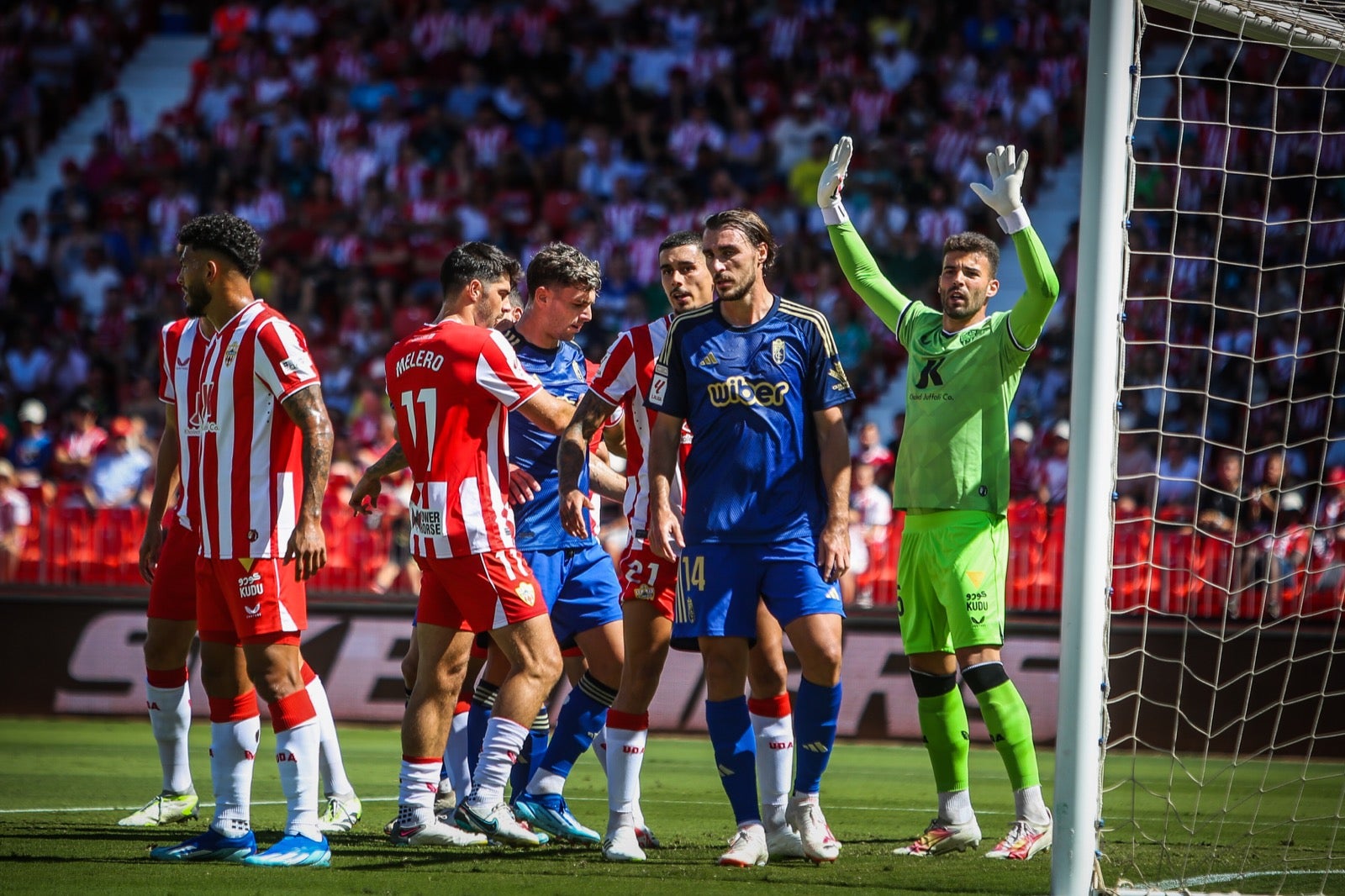 Las mejores imágenes del Almería - Granada