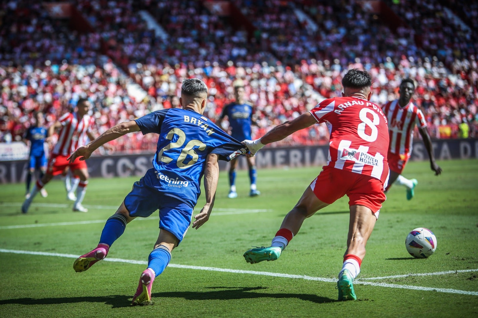 Las mejores imágenes del Almería - Granada