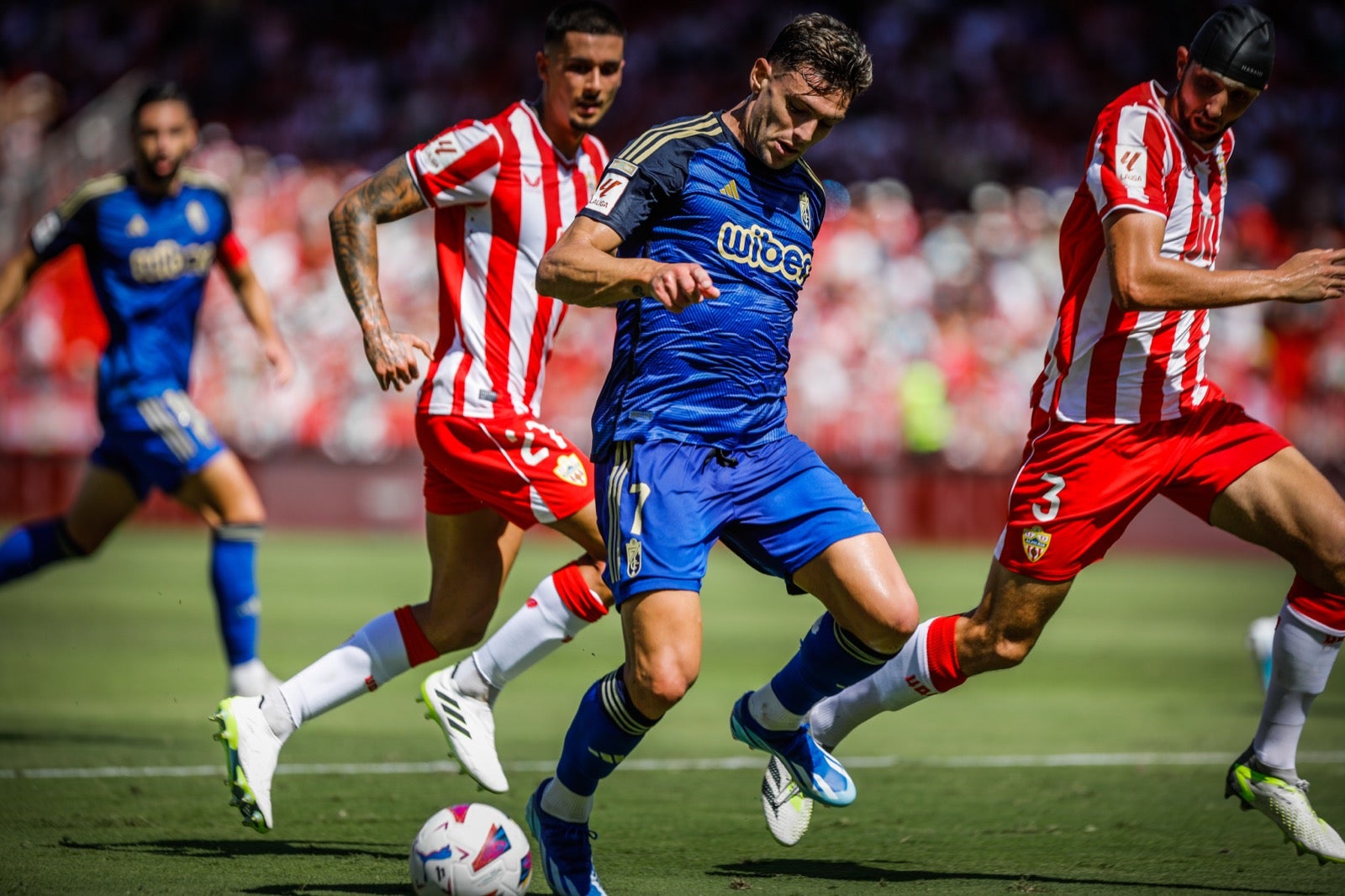 Las mejores imágenes del Almería - Granada