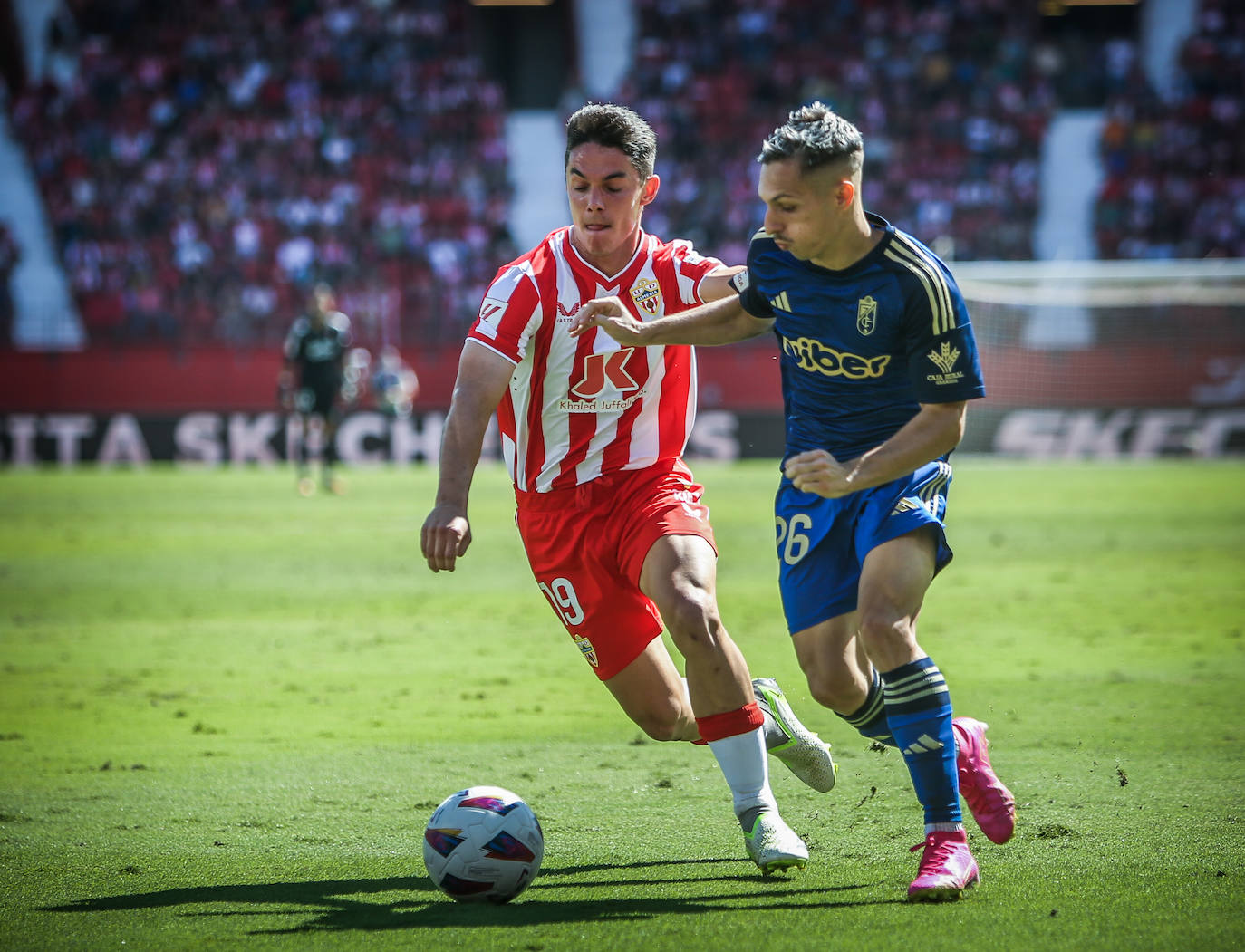 Las mejores imágenes del Almería - Granada