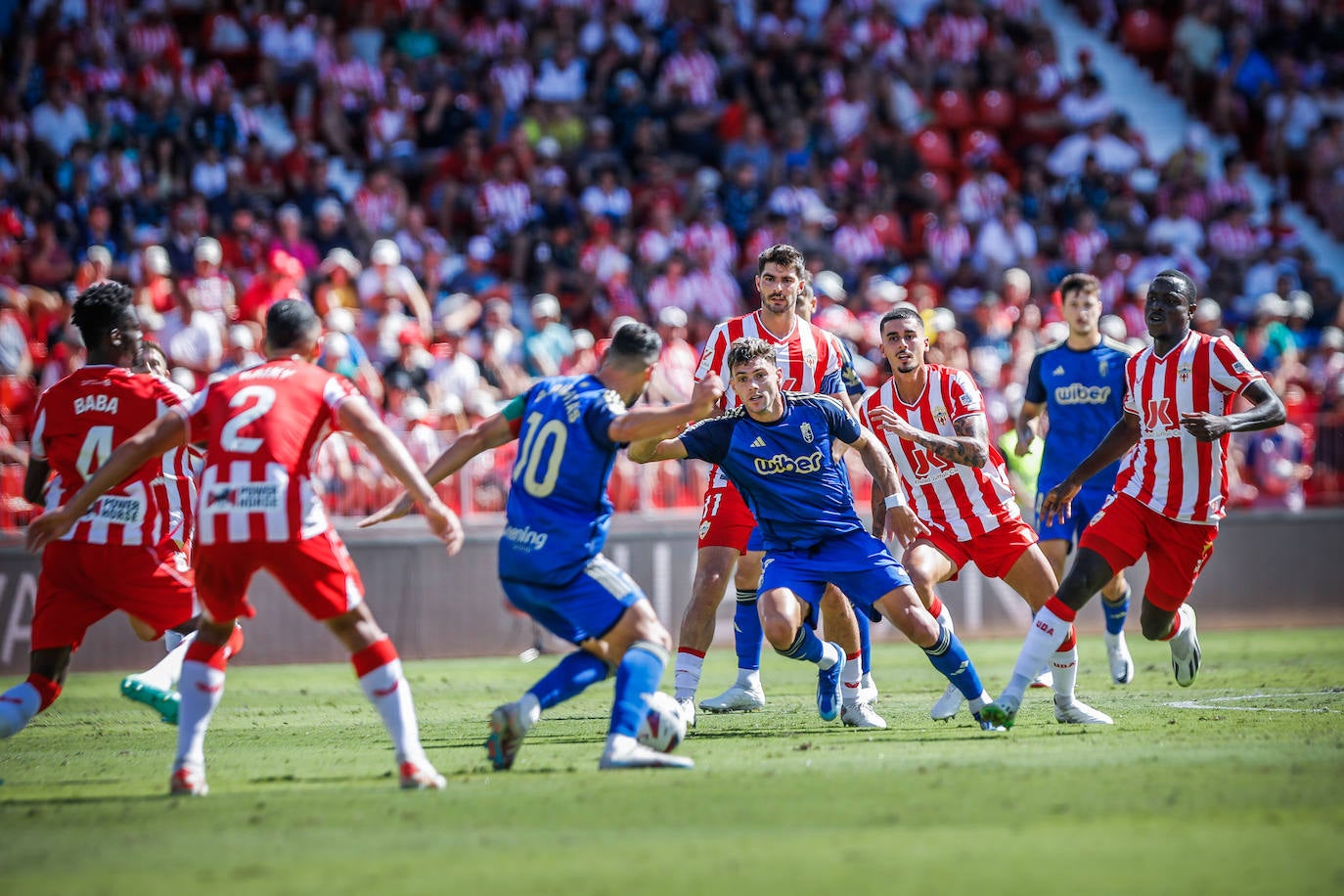 Las mejores imágenes del Almería - Granada