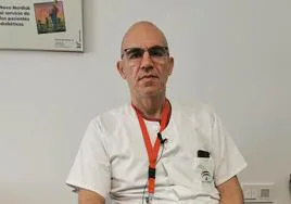 Pedro Mezquita, director de Endocrinología y Nutrición del Hospital Universitario Torrecárdenas.