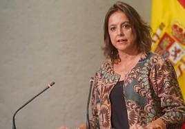 La consejera de Salud y Consumo de la Junta de Andalucía, Catalina García.