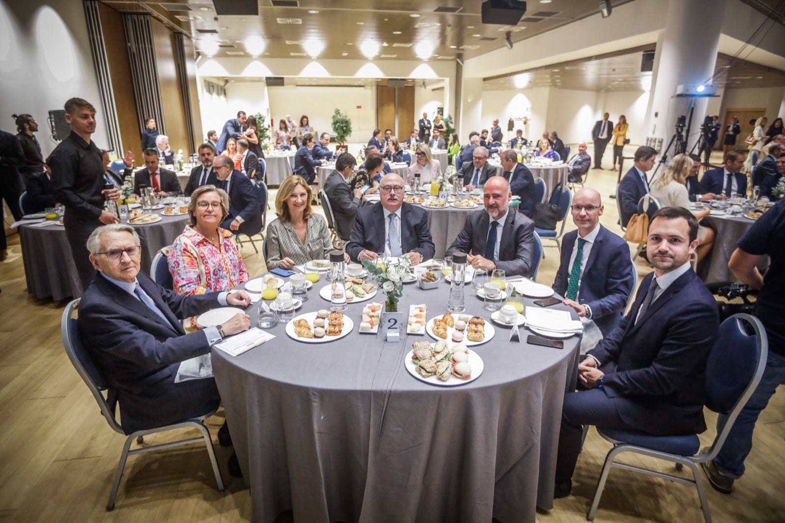 El desayuno informativo con la consejera de Fomento, Rocío Díaz, en imágenes