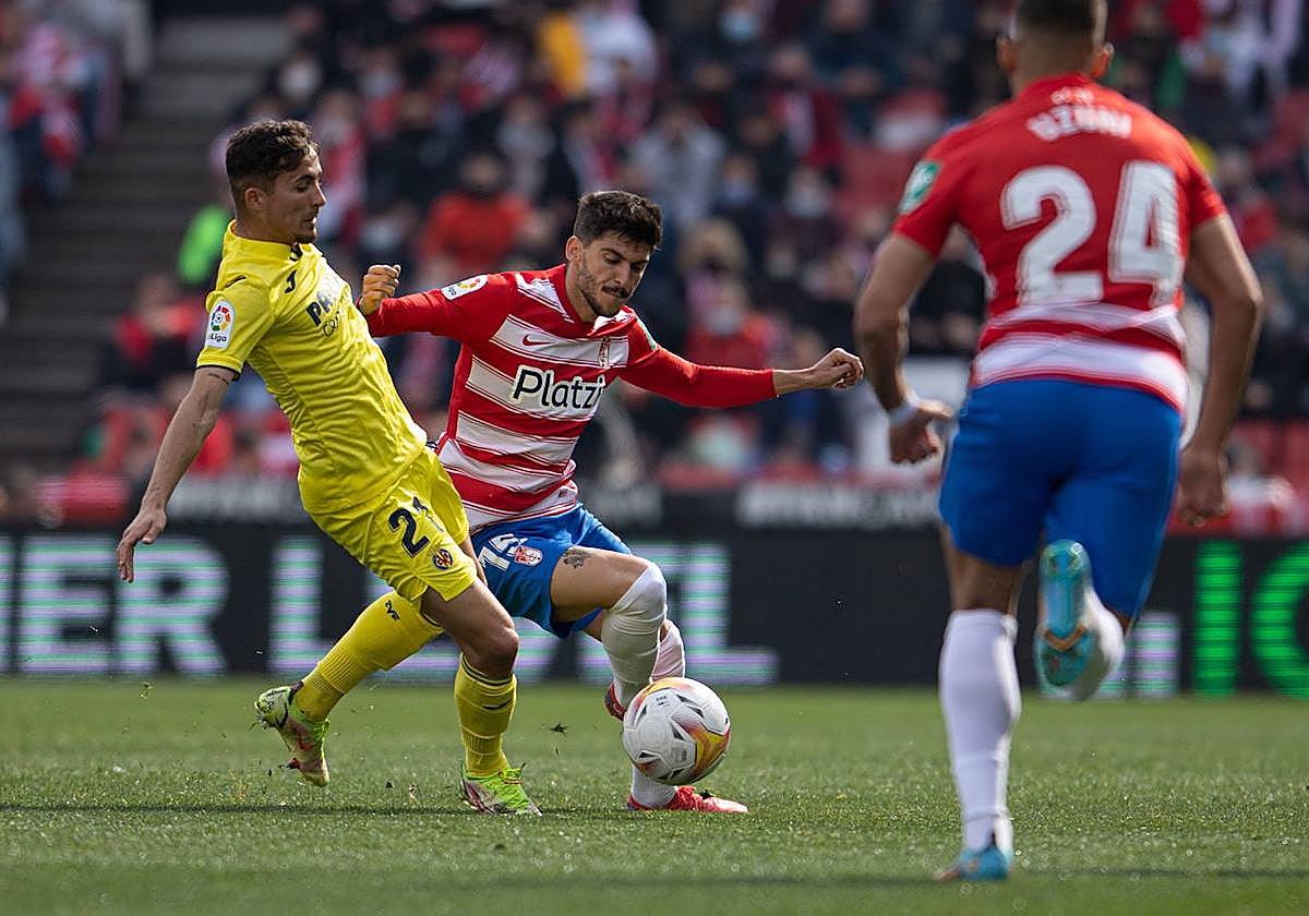 Última visita del Villarreal a Los Cármenes.