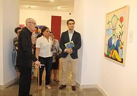 Inauguración de la exposición de Vázquez de Sola.