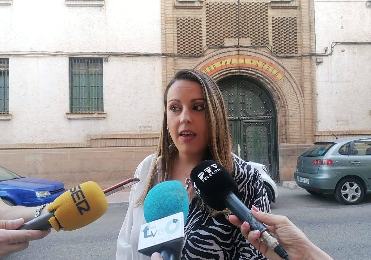 La concejala socialista Raquel Ortiz.