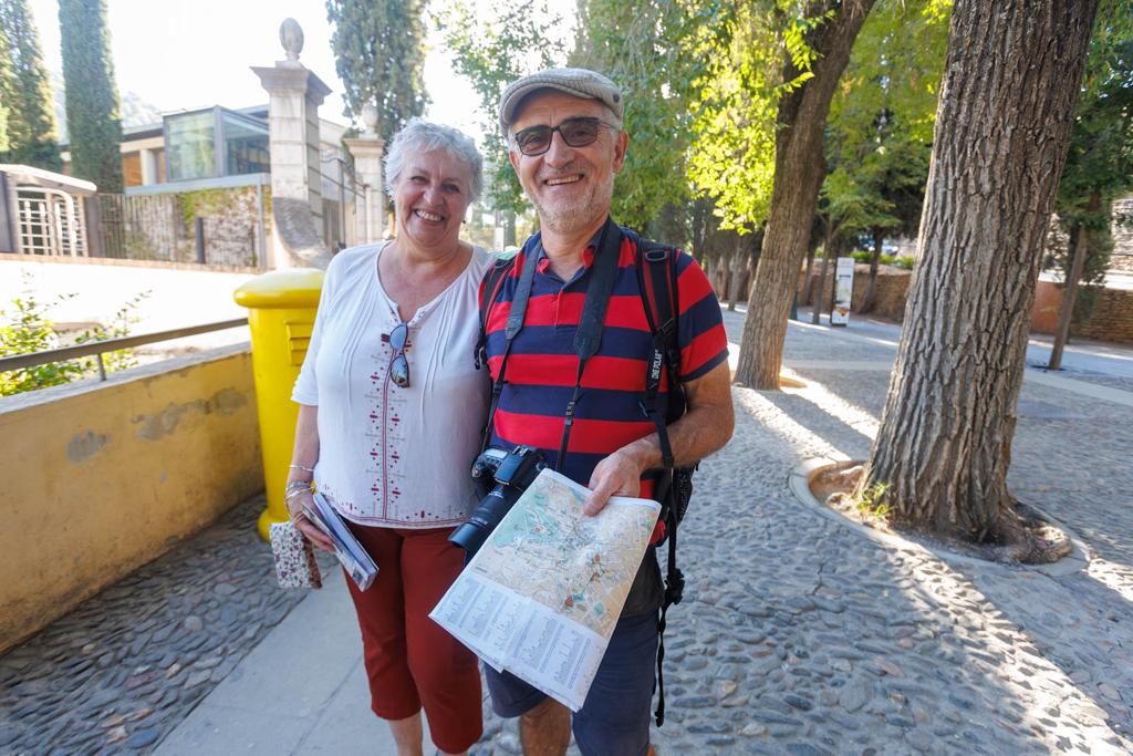 Las imágenes de la seguridad en la Alhambra por la cumbre europea