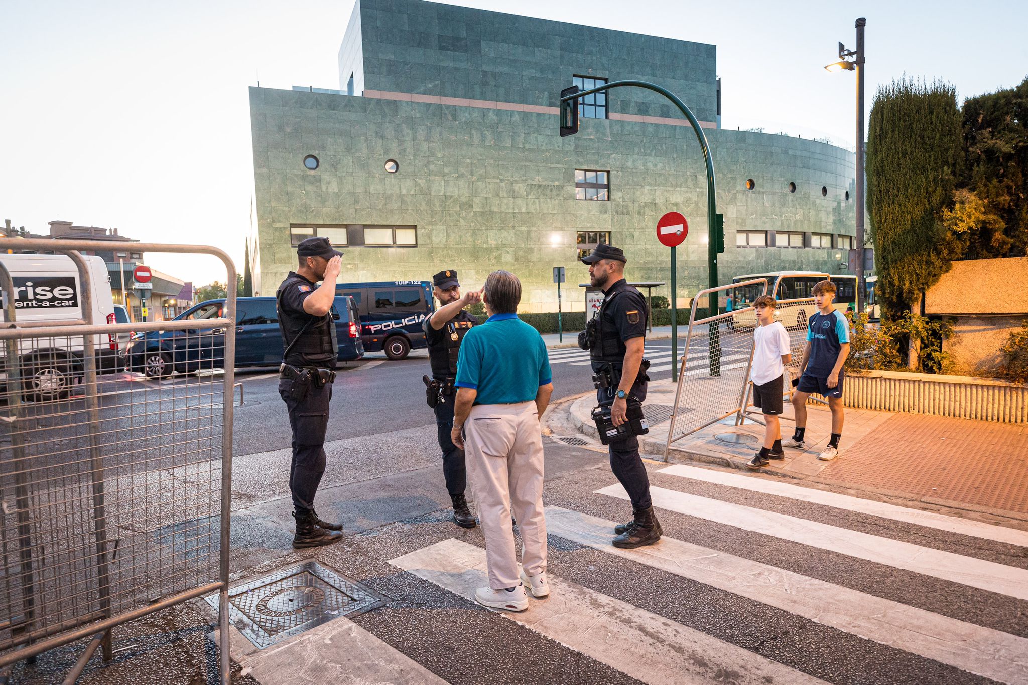 Las imágenes del Palacio de Congresos listo para acoger la cumbre europea