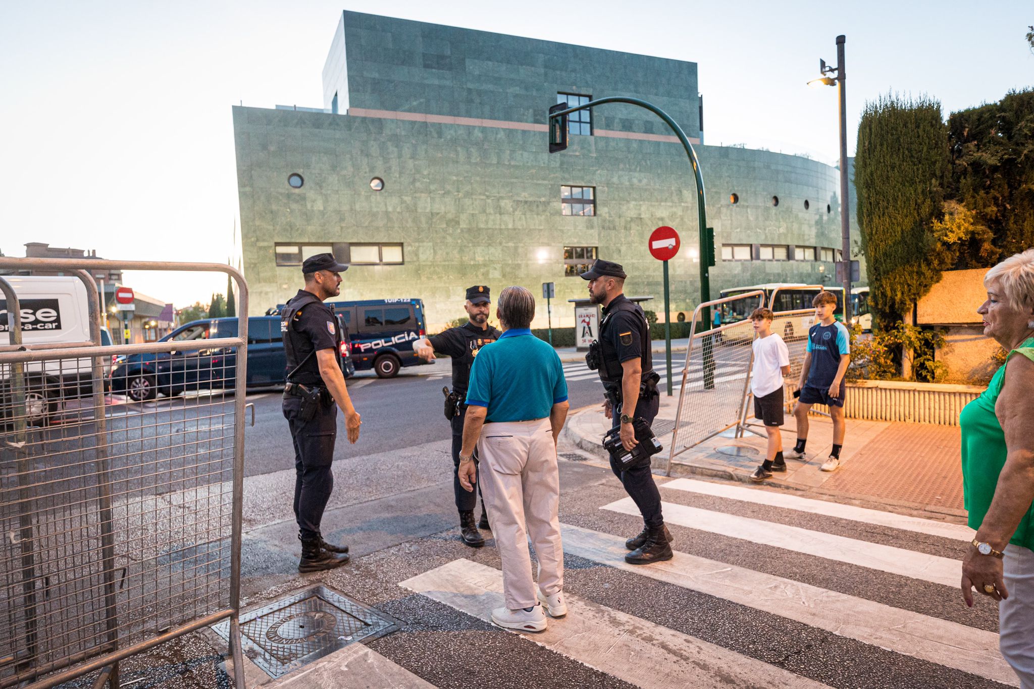 Las imágenes del Palacio de Congresos listo para acoger la cumbre europea