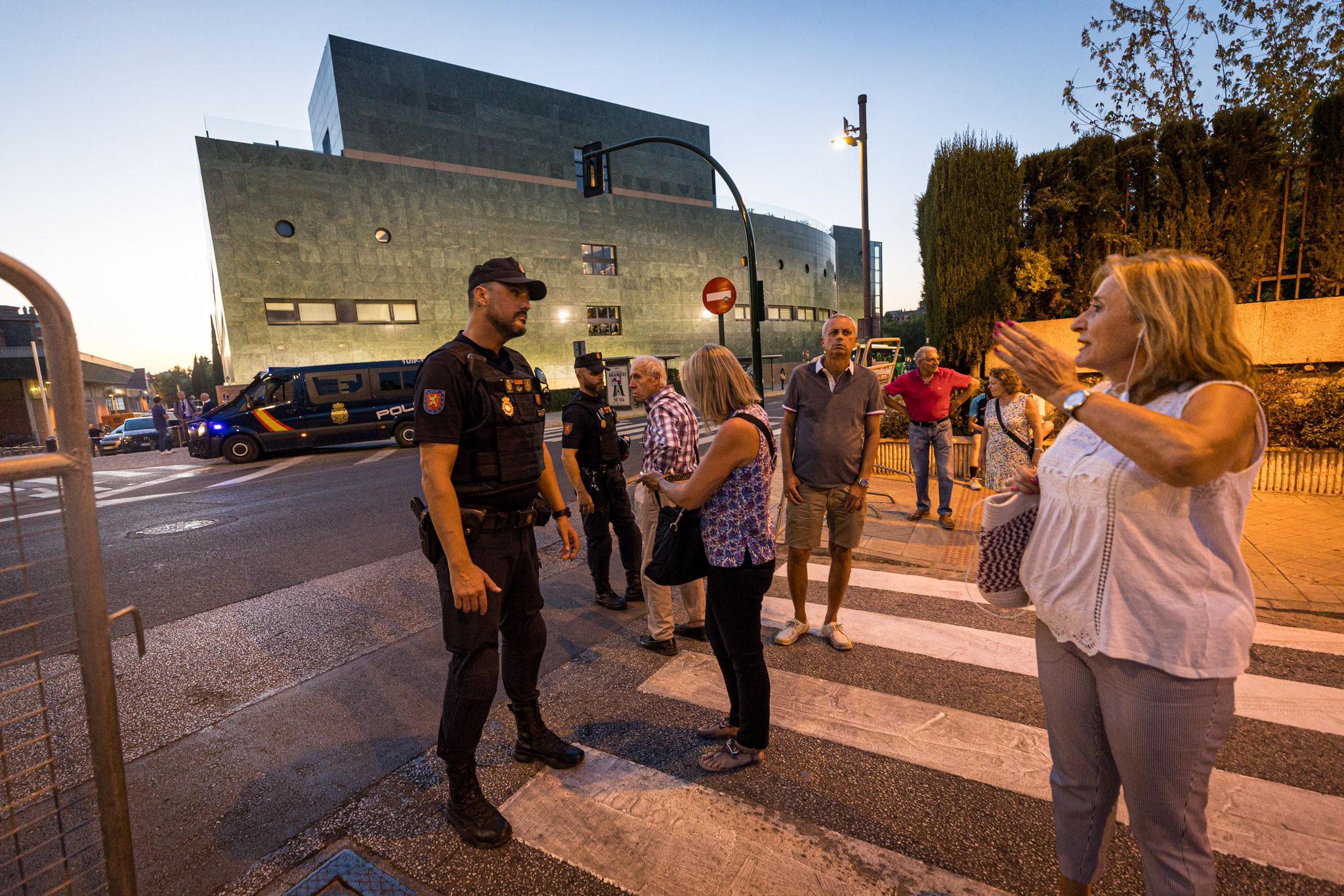 Las imágenes del Palacio de Congresos listo para acoger la cumbre europea