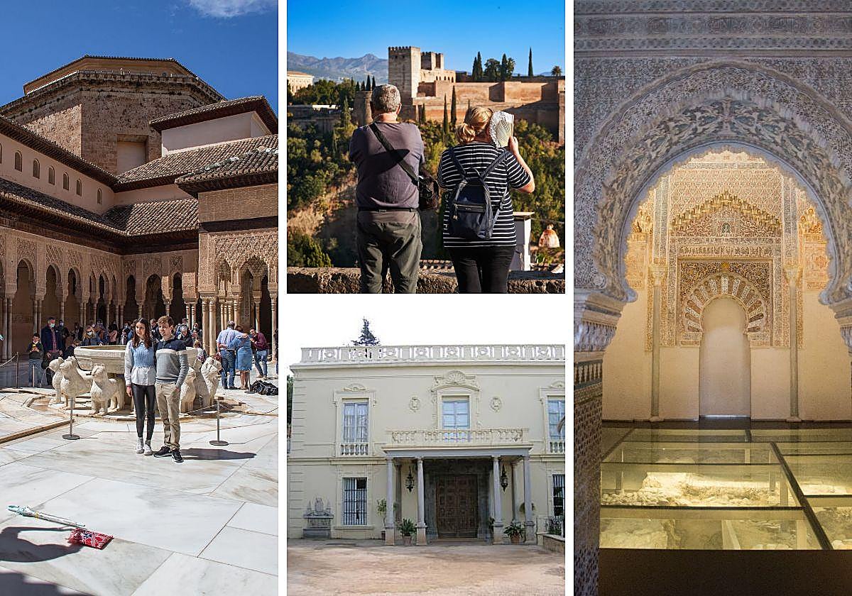 Monumentos que visitarán los mandatarios y sus parejas en Granada
