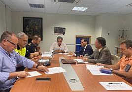 Reunión de la junta rectora de la Escuela Infantil de Tráfico.