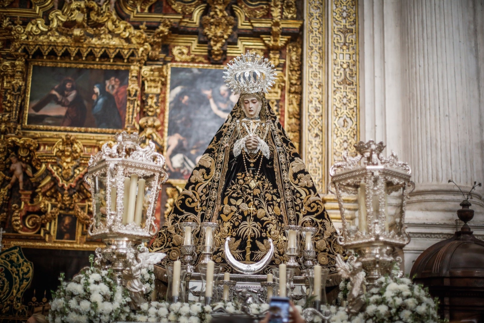 Las imágenes de todos los pasos que procesionarán en la Magna de Granada