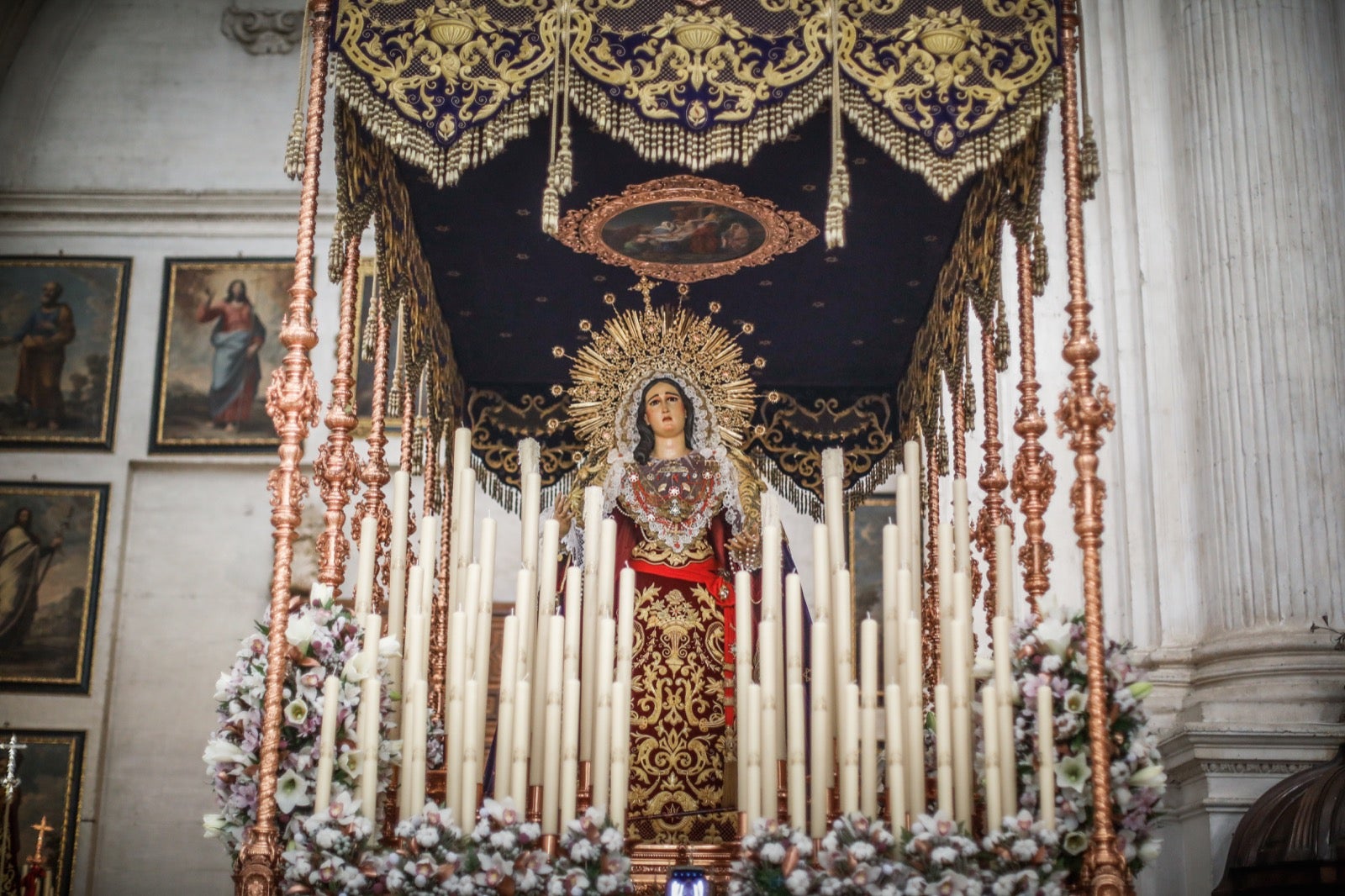 Las imágenes de todos los pasos que procesionarán en la Magna de Granada