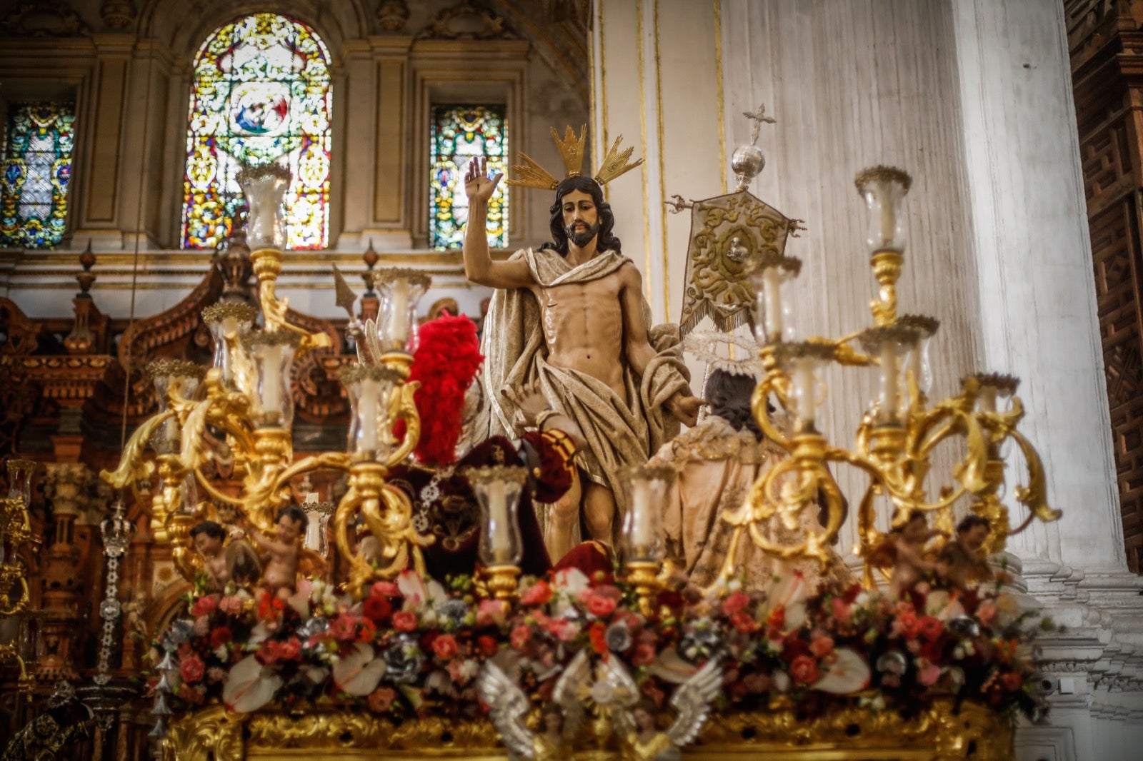 Las imágenes de todos los pasos que procesionarán en la Magna de Granada