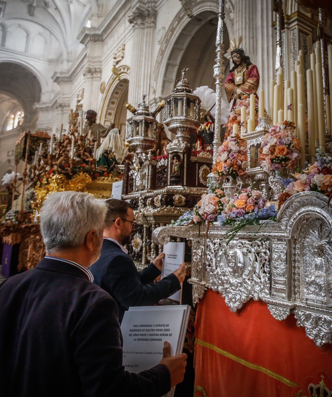 Las imágenes de todos los pasos que procesionarán en la Magna de Granada