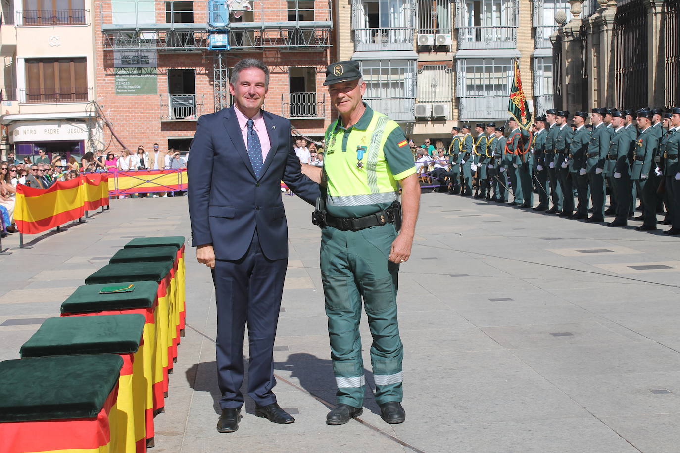 Las imágenes del desfile de la Guardia Civil en Jaén