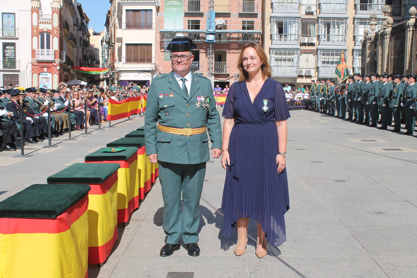 Las imágenes del desfile de la Guardia Civil en Jaén