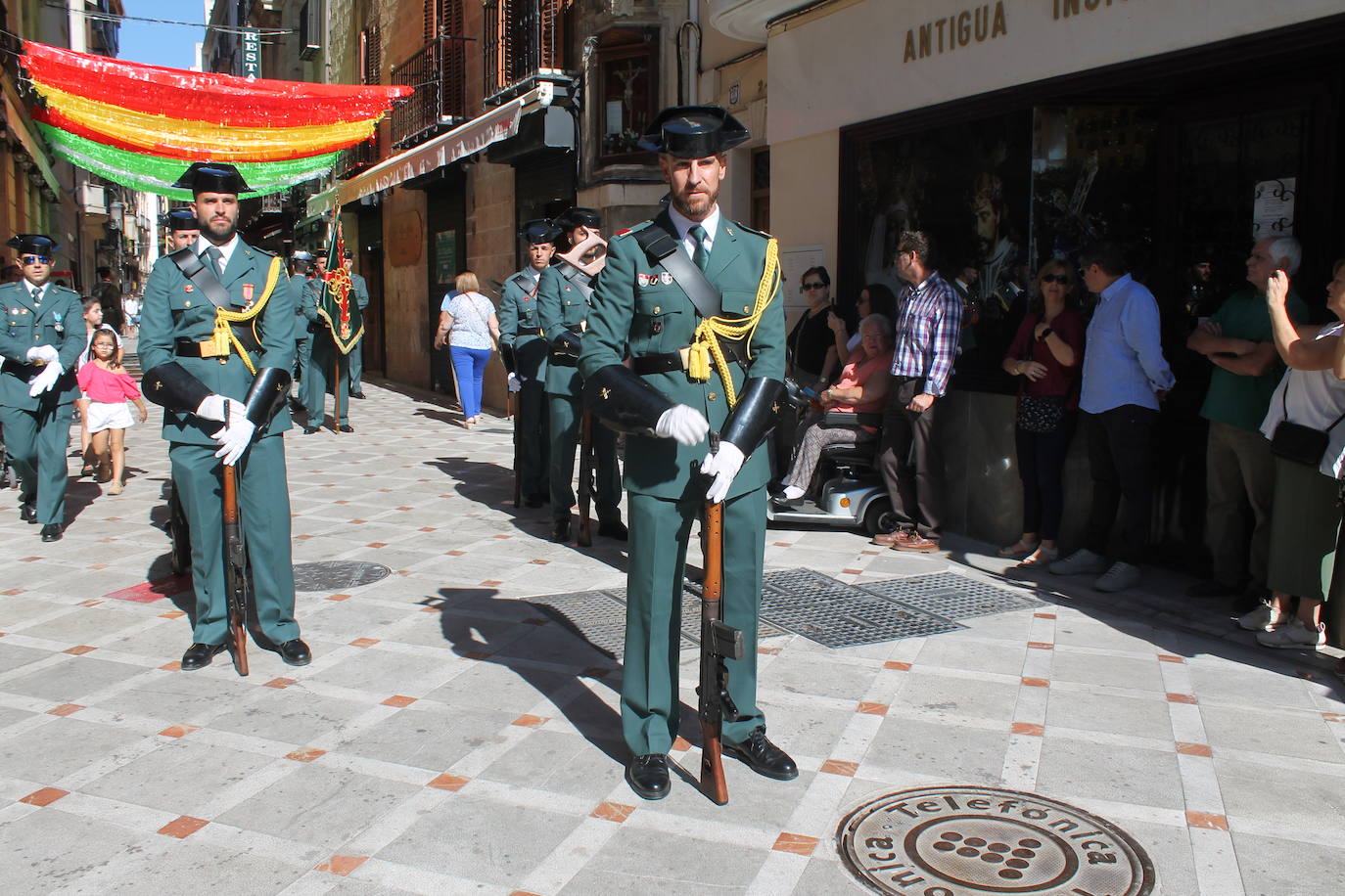 Las imágenes del desfile de la Guardia Civil en Jaén