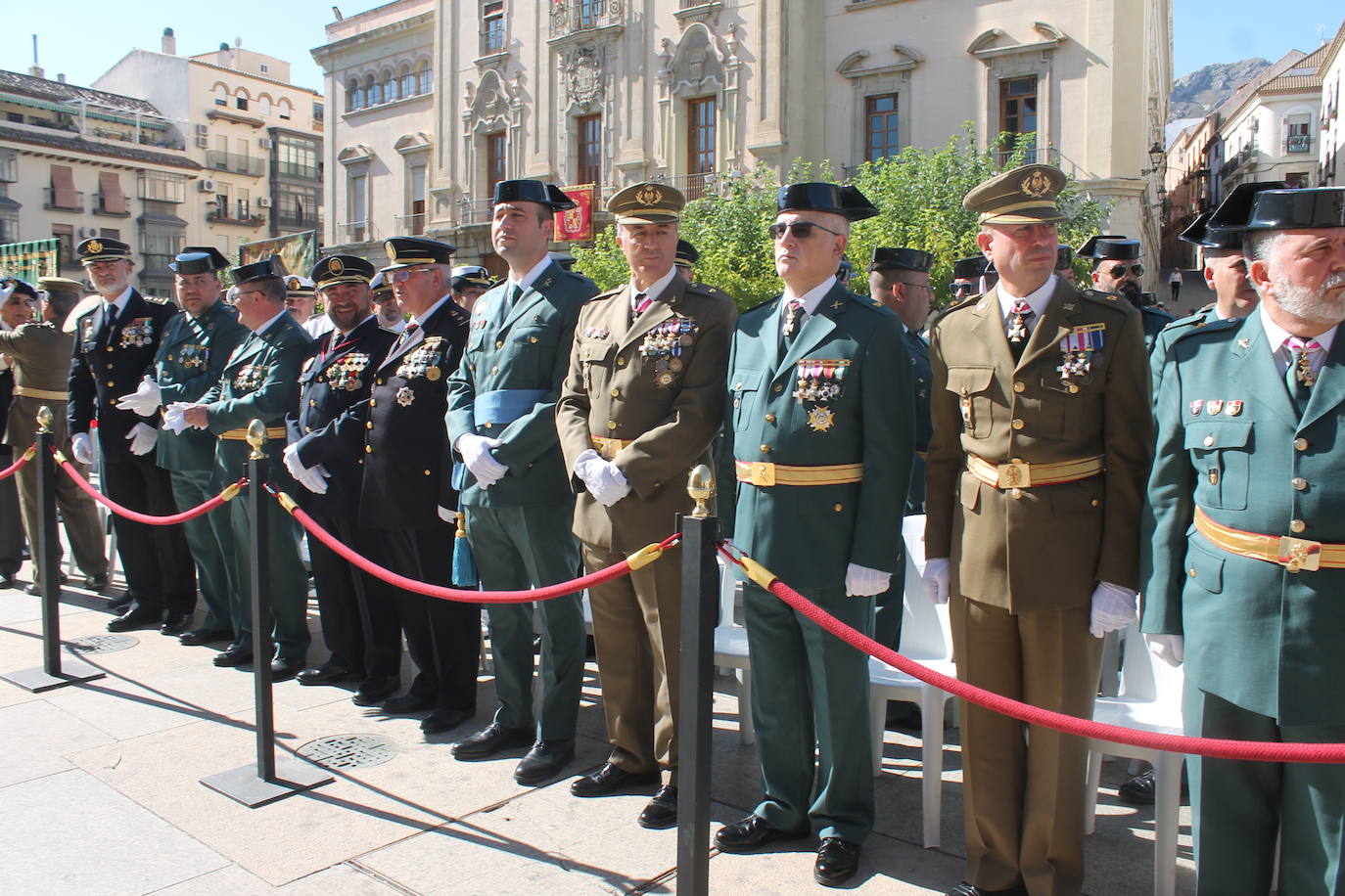 Las imágenes del desfile de la Guardia Civil en Jaén