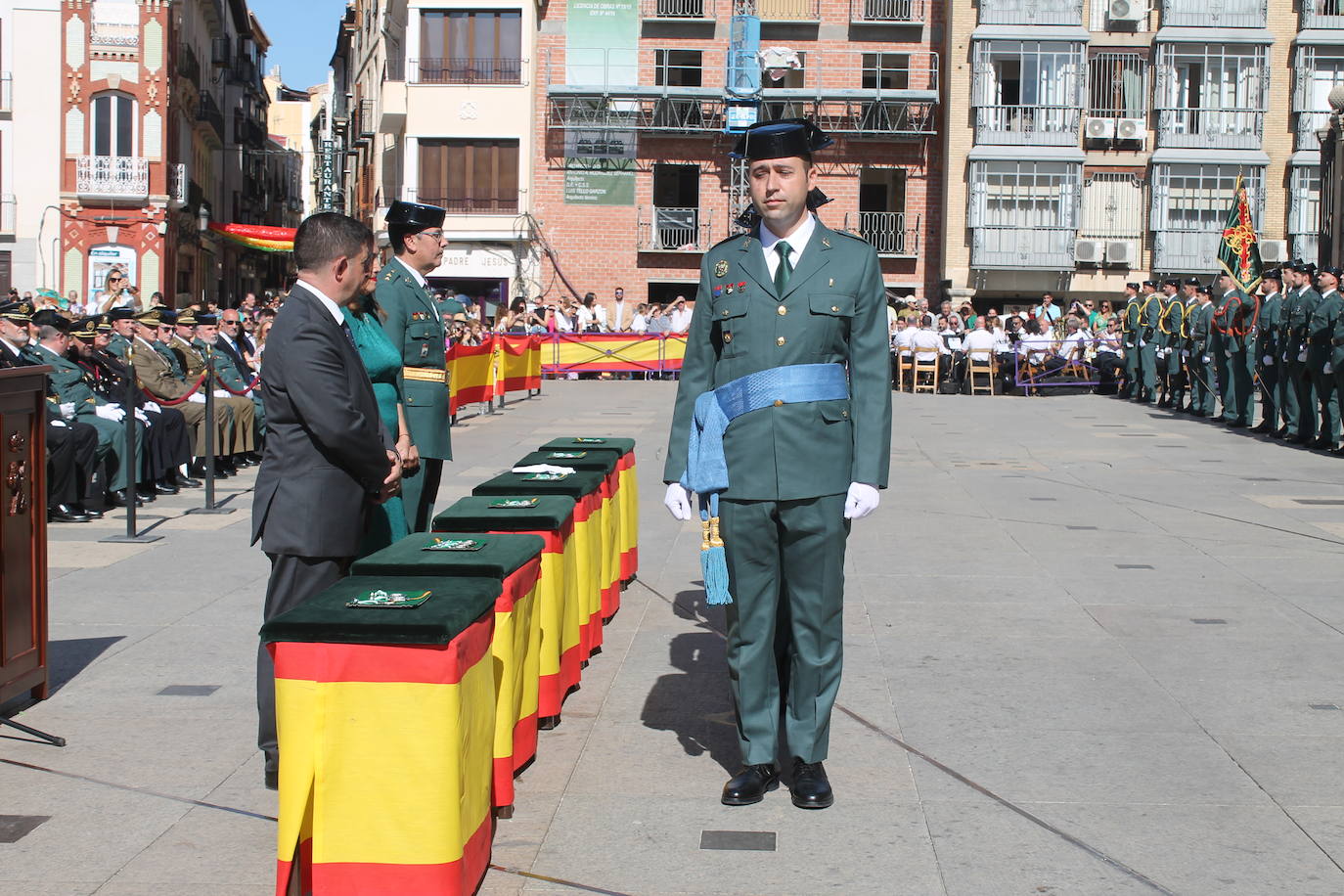 Las imágenes del desfile de la Guardia Civil en Jaén