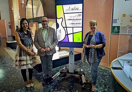 José Ayala, en la presentación del ciclo 'A solas... Música y colecciones'.