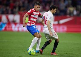 Machís en su etapa como jugador del Granada.