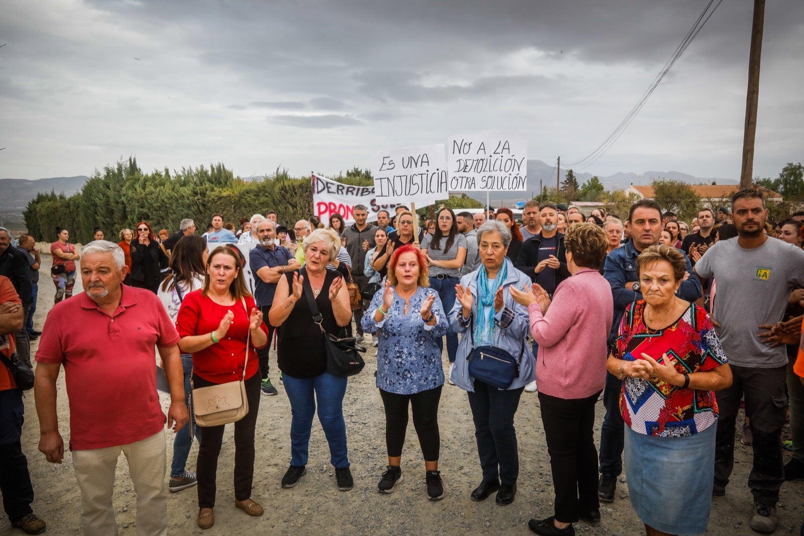 El derribo de la casa de Moraleda, en imágenes