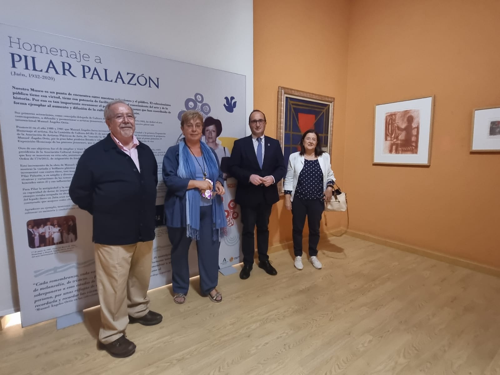 Acto de presentación del legado de Pilar Palazón al Museo Provincial.