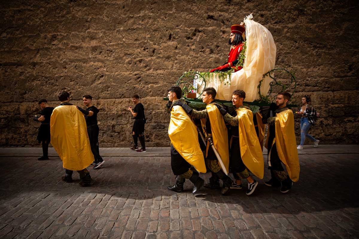 Las imágenes del Lucas en Granada con Shrek y Fiona