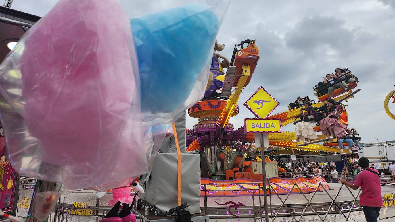 Imagen del pasado domingo de la feria de San Lucas.