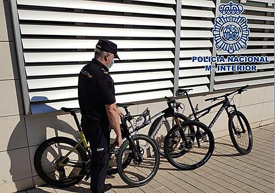 Bicicletas de gran valor.