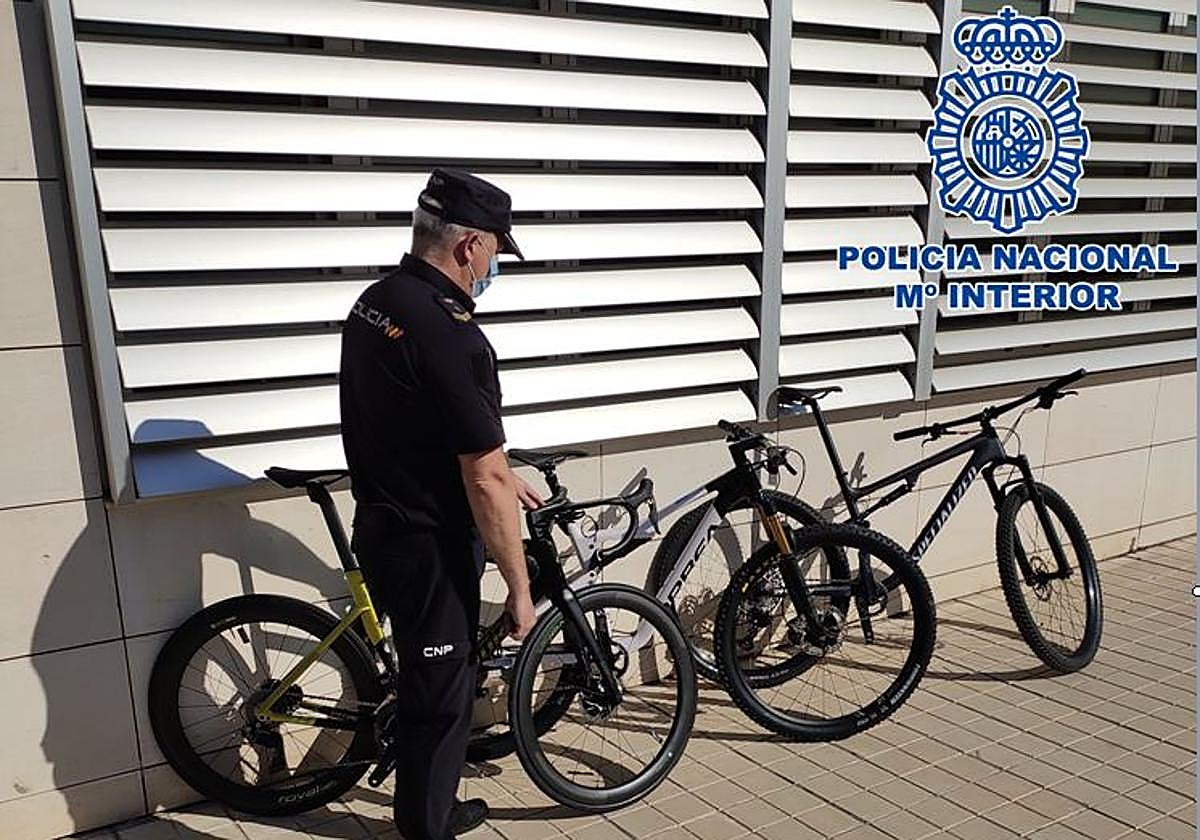 Bicicletas de gran valor.