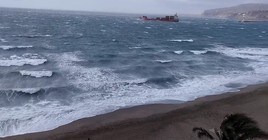 Captura de un vídeo de Facebook del Paseo Marítimo.