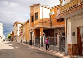 Calle en la que fue detenido el joven en Huétor Tájar.