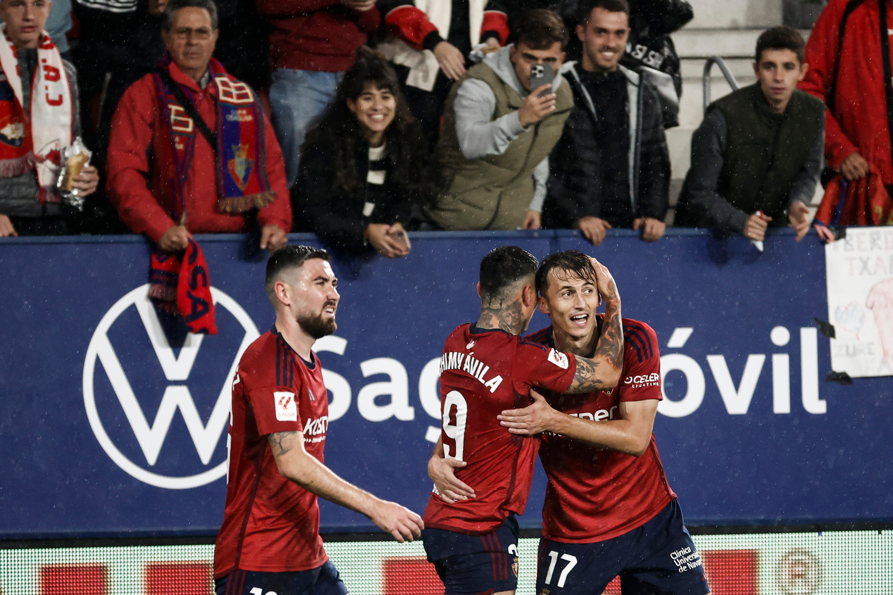 Las imágenes del Osasuna-Granada