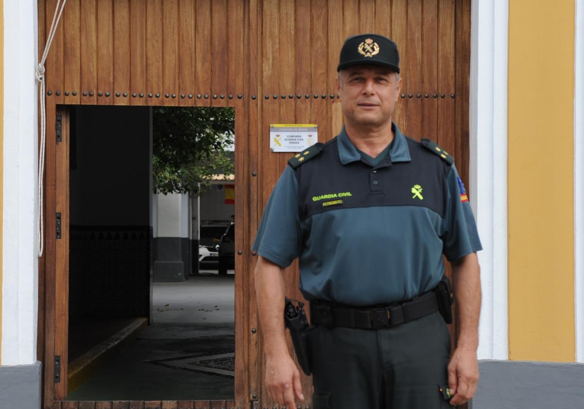 Joaquín Guillamón, nuevo capitán jefe de la Compañía de la Guardia Civil de Órgiva