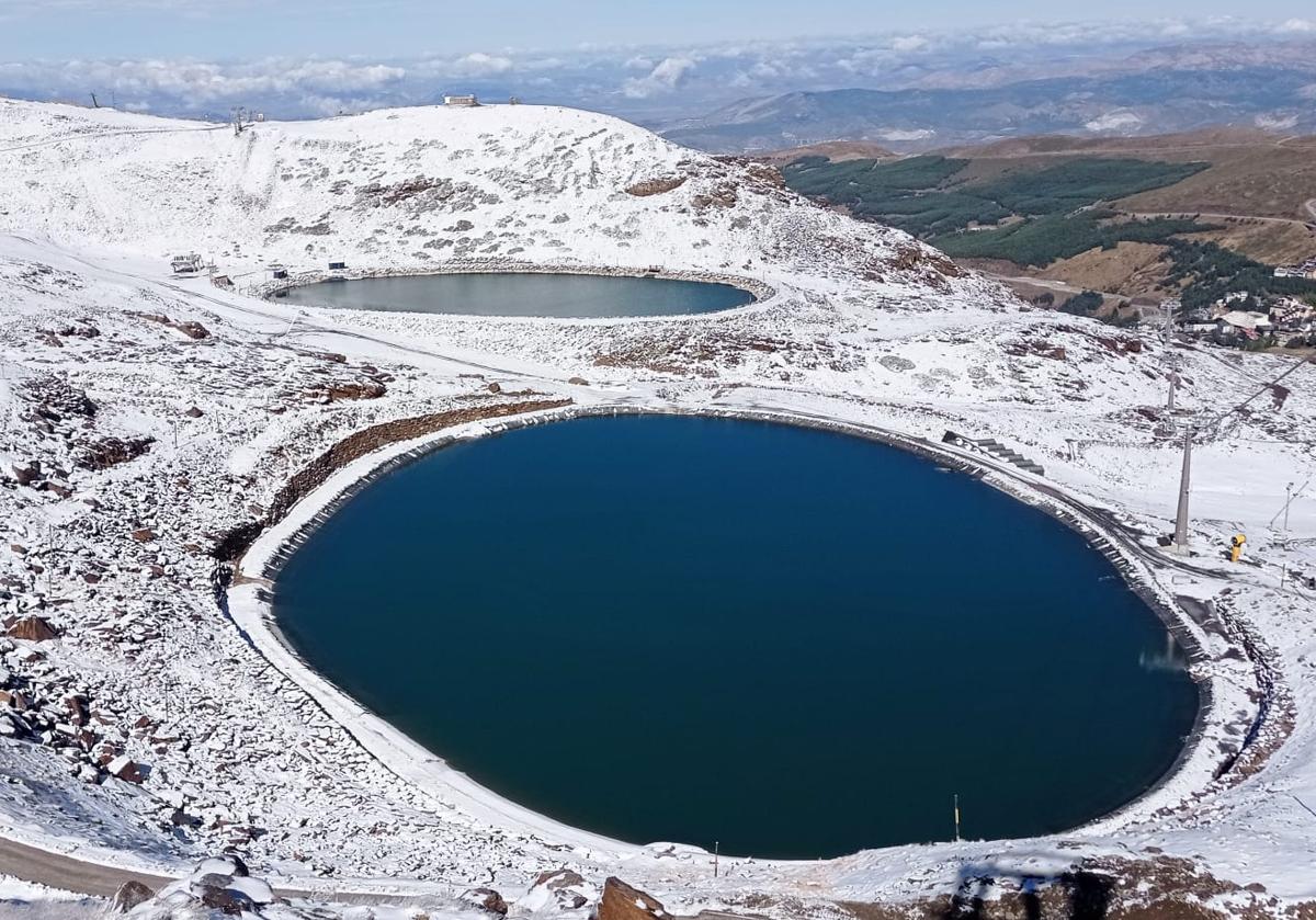 Las espectaculares imágenes de Sierra Nevada blanca